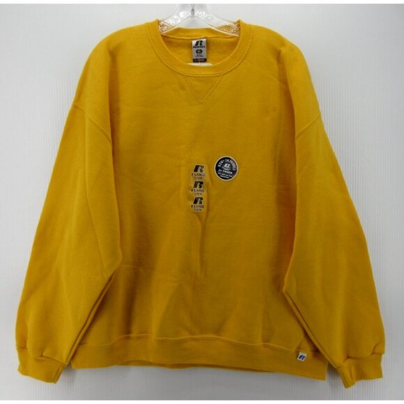 VINTAGE Russell Athletic Sweatshirt XL Dri Power Y2K Pullover NWT * - Picture 1 of 15